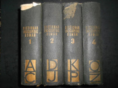 Dictionar Enciclopedic Roman 4 volume (1962-1966, editie cartonata) foto