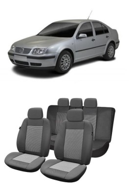 Huse scaune auto VW BORA (1998 - 2005) Compatibile cu sistem AIRBAG foto