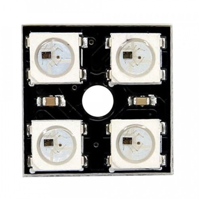 Matrice LED 2&amp;times;2, WS2812, RGB foto