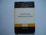 Sintaxa propozitiei - V.Botis, M.V.Alexandrescu, I.Comanescu, Alta editura