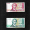 Set Croatia 50000 + 100000 dinari dinara 1993 unc