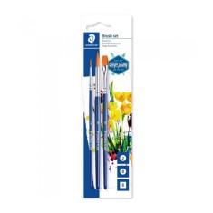 Pensule din lemn Staedtler set 3 buc