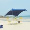 Umbrar strand Bernheze 200x200x170cm albastru [pro.tec] HausGarden Leisure