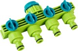 Mufa conector furtun 4 cai cu stop 1/2-3/4 TG Top Garden 380973 HardWork ToolsRange