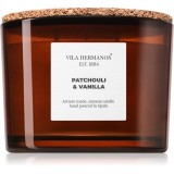 Vila Hermanos Apothecary Patchouli &amp; Vanilla lum&acirc;nare parfumată 350 g