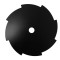 ProGARDEN Cutit motocoasa de umar, 8 dinti, 255mm, 25.4mm ProAdvanced PowerfulTools