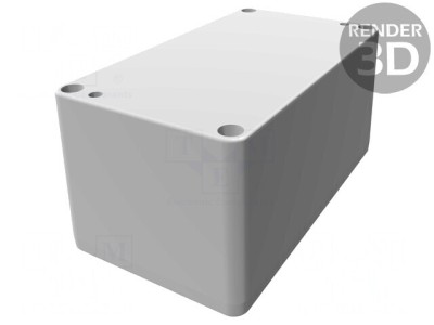Carcasă Universală Aluminiu IP66 65x115x55mm foto