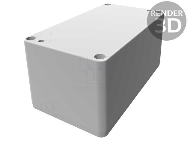 Carcasă Universală Aluminiu IP66 65x115x55mm