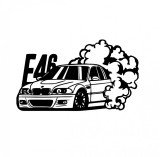 Sticker Bmw E46 Drift 15cm, Creative Rey&reg;