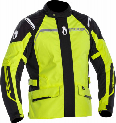 Geaca Moto Impermeabila Richa Storm 2 Jacket, Galben/Negru, 4XL foto