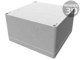 Carcasă universală HAMMOND 1554S2GY policarbonat 160x160x90mm