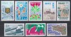 Franta 1977 - Regiunile Franței (Franche-Comt&eacute;,Languedoc-Roussillon,Ron-Alpi,Martinica,R&eacute;union,Bretania,Alsacia,Champagne), 8 Serii, SET COMPLET, MNH, Nestampilat