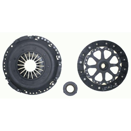 Kit ambreiaj Porsche 911 (997), 911 Convertible (997), 911 Targa (997), 3.6 Carrera, 3.6 Carrera 4, Carrera; cu rulment presiune, SACHS