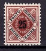 ✅ ( S34 ) Germania veche - Wurttemberg 1917 " Cifra in romb " ,serie Mi.130 cota 1,40 &euro; , nestampilat /negumat, Stampilat