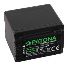 PATONA Premium | Acumulator tip Panasonic VW-VBT380 VW-VB190 4040mAh |1257| foto