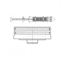 Filtru uscator aer conditionat Mahle, FORD GALAXY, 1995-2006, Seat ALHAMBRA, 1996-2010; VW SHARAN, 1995-2010, 38x305 mm, cartus uscator