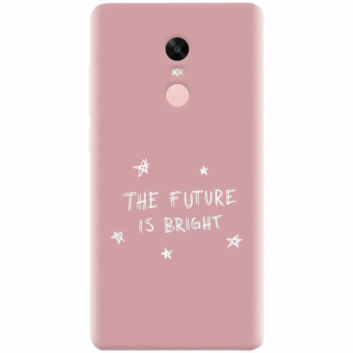 Husa silicon pentru Xiaomi Redmi Note 5A Prime, The Future Is Bright