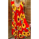 Rochie Vascoza fără m&acirc;neci cod 0020Marimea