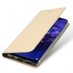 Husa Huawei Mate 20 Lite - DUX DUCIS Book Type Gold foto