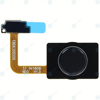 LG G7 ThinQ (G710EM) Senzor de amprentă aurora negru EBD63505501