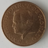 Moneda Monaco - 10 Francs 1981