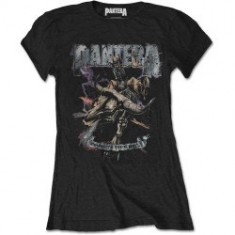 Tricou Dama Pantera: Vintage Rider foto