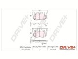 Dr!ve+ DP1010.10.0959 set placute frana,frana disc