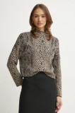 MAX&amp;Co. pulover femei, culoarea bej, light, cu turtleneck, 2516361041200