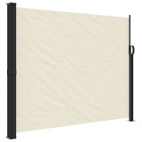 Cumpara ieftin Copertina laterala retractabila, crem, 160 x 600 cm