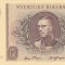 Suedia 5 kronor coroane 1963 UNC