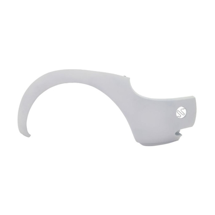 Flasc bara fata Ford Ka, 09.1996-11.2008, parte montare parte laterala bara stanga, colt, grunduita, 3200172R, Aftermarket