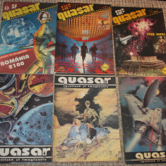 Revista sf Quasar nr 1-7 1992-1993 colectia completa science fiction