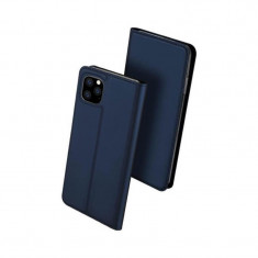 Husa Flip iPhone 11Pro Tip Carte Bleumarin Skin DuxDucis foto