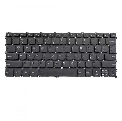 Tastatura Laptop, Lenovo, ThinkBook 13s G4 IAP Type 21AR, iluminata, neagra, layout US foto
