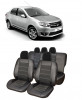 Set huse scaune piele Alcantara Dacia Logan (2012-2022), Umbrella