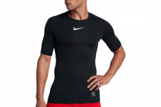 Tricou compresie Nike Pro Top Compression Short Sleeve 838091-010 pentru Barbati foto