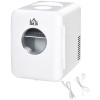 Frigider turistic, mini, 12V/220V, alb, 4 L, 25.8x20.5x26.3 cm, ART