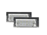 Set 2 buc lampa numar BMW Seria 5 (E39), 01.1996-2002, partea stanga, LED; TUNING,