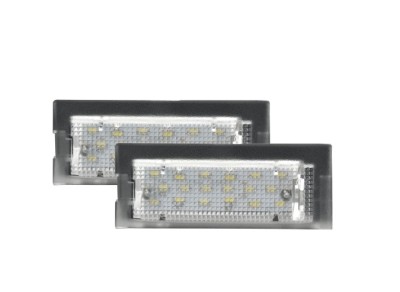 Set 2 buc lampa numar BMW Seria 5 (E39), 01.1996-2002, partea stanga, LED; TUNING, foto