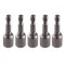Set 5 biti cu tubulara, Topmaster, 10x48 mm