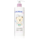 Cumpara ieftin Linomag Emolienty Shampoo &amp; Shower Gel 2 in 1 gel de dus si sampon pentru nou-nascuti si copii 400 ml