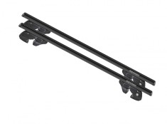 Bare transversale Menabo Sherman Black pentru Volkswagen Polo IV (9N3) Cross 2006-2008 foto