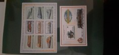 Grenada-Transport,locomotive,trenuri-serie completa si colita,nestampilate MNH (T3)