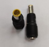 Mufa adaptoare alimentare DC 2.1x5.5 mm mama la 7.9x5.5 mm cu Pin in interior tata