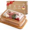 Set 2 Recipiente depozitare alimente pentru frigider Exitoso, din lemn si sticla - RESIGILAT