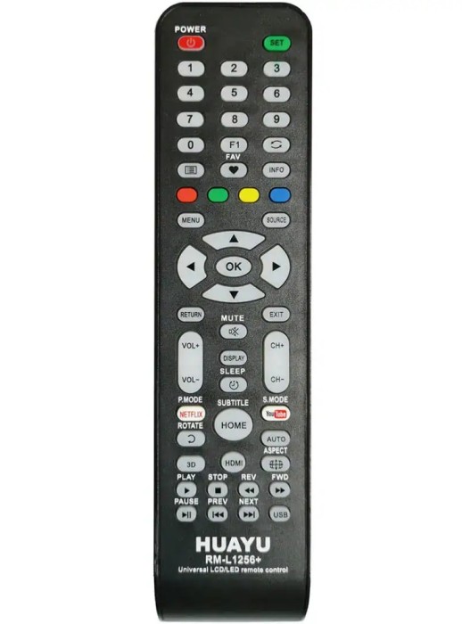 Telecomanda universala LCD /LED TV RM-L1256+ Huayu (346)