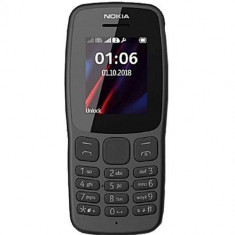 Telefon Mobil Nokia 106, Dual Sim, LCD 1.8inch (Gri)