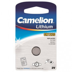 Camelion CR1220 3V 40mAh baterie plata cu litiu Con?inutul pachetului 1 Bucata foto