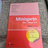 Minispete, vol I Drept civil - Rodica Constantinovici coordonator, editia II
