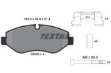 Set placute frana TEXTAR 2922901